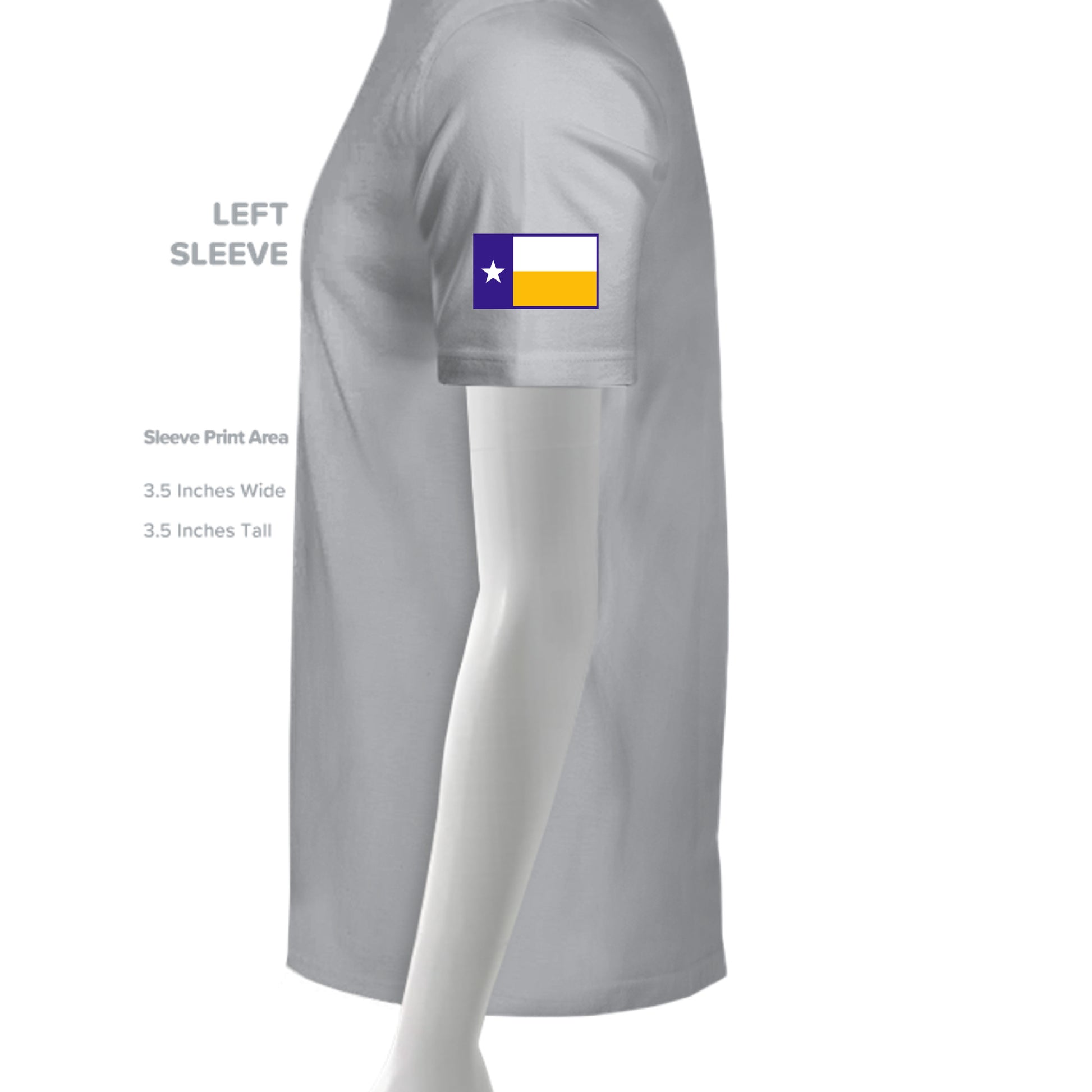 Solid Athletic Grey - 3001C - SLEEVE_LEFT