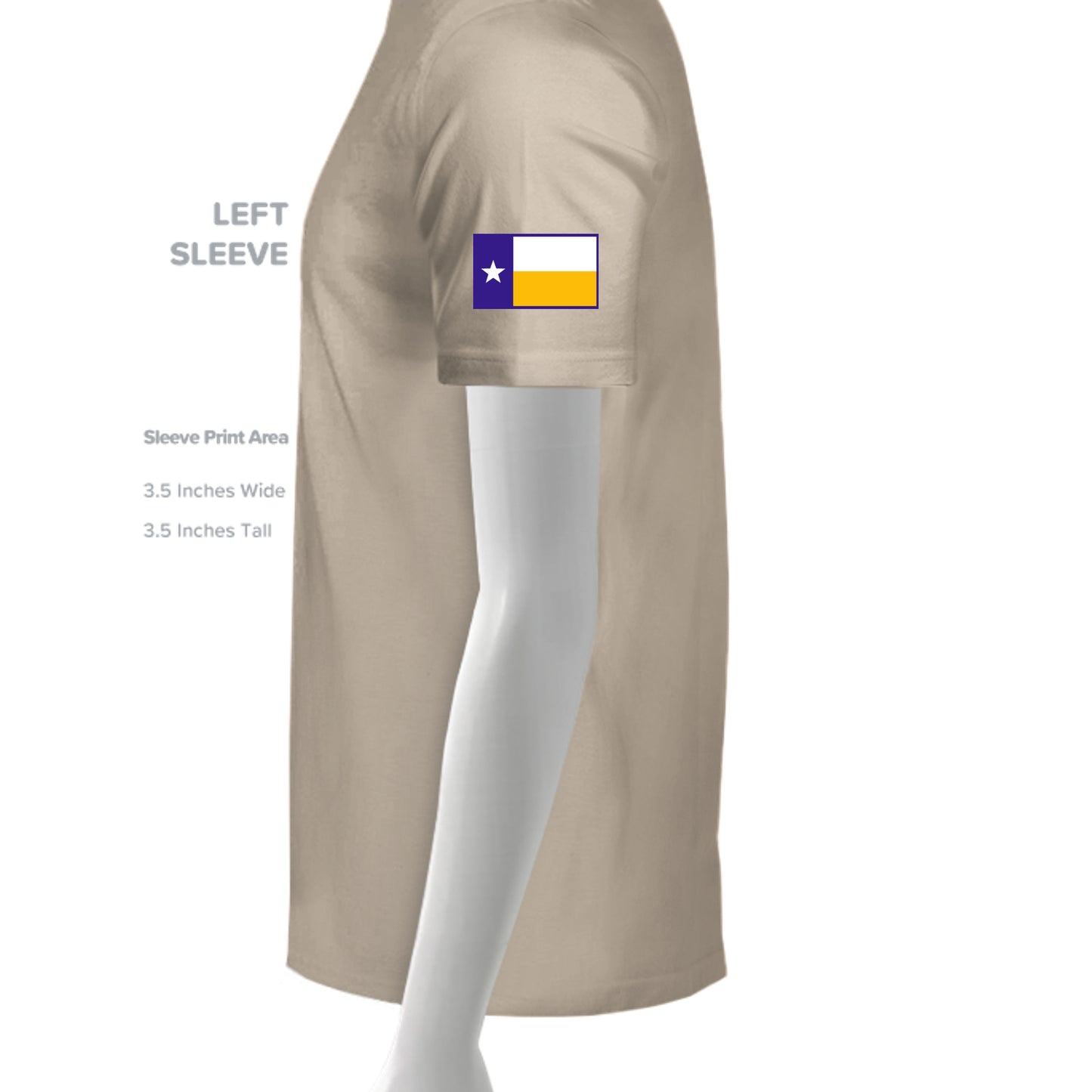 Tan - 3001C - SLEEVE_LEFT