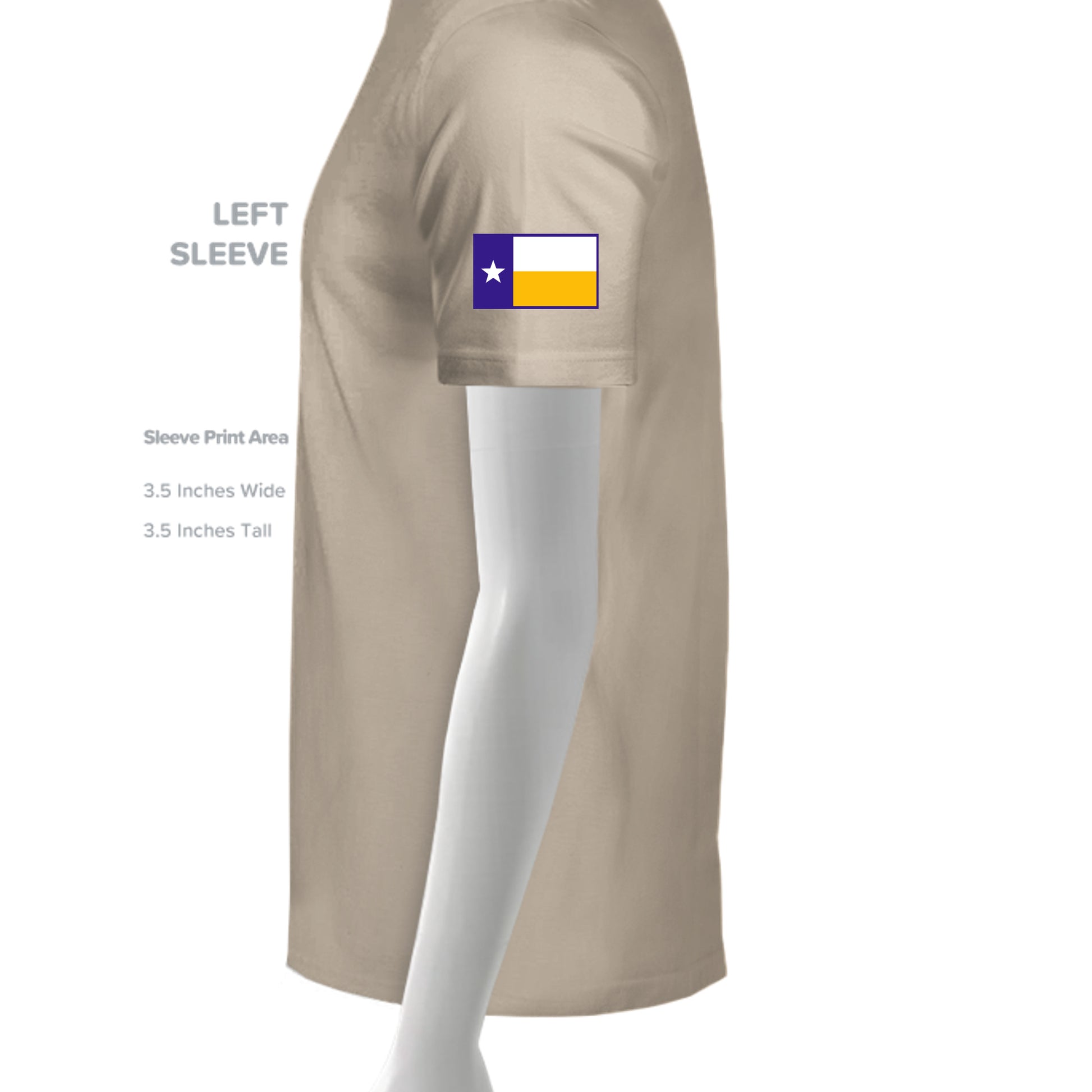 Tan - 3001C - SLEEVE_LEFT
